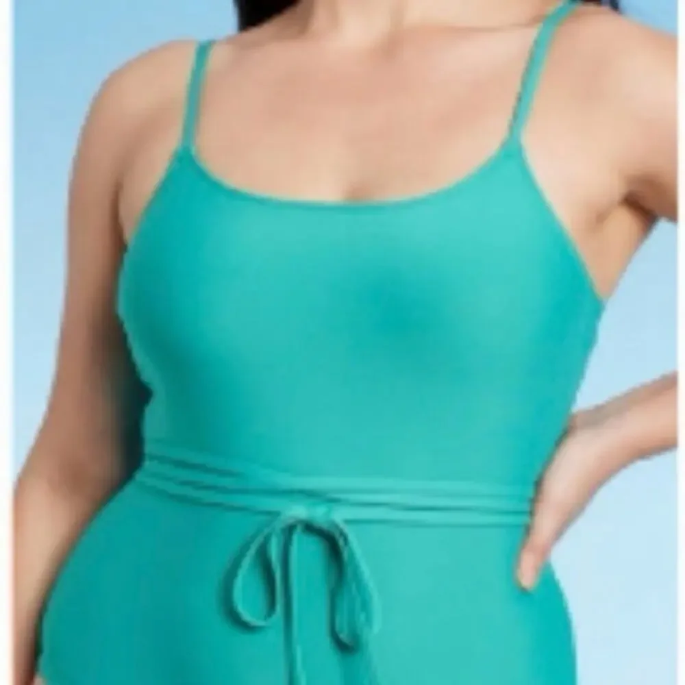 Aqua One-Piece Swimsuit